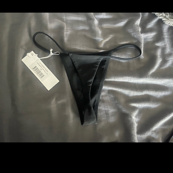 CSB Black Triangle Bikini Top and Cheeky Thong Set - Picture 6 of 8